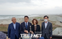  민주당 후쿠시마 오염수 대책단 '일본 원전 오염현장 방문' [TF사진관]