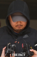  모자 눌러쓴  '강남 납치살인' 황대한 [포토]