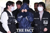  강남 납치·살해사건 교사 혐의 피의자 법원 출석 [TF사진관]