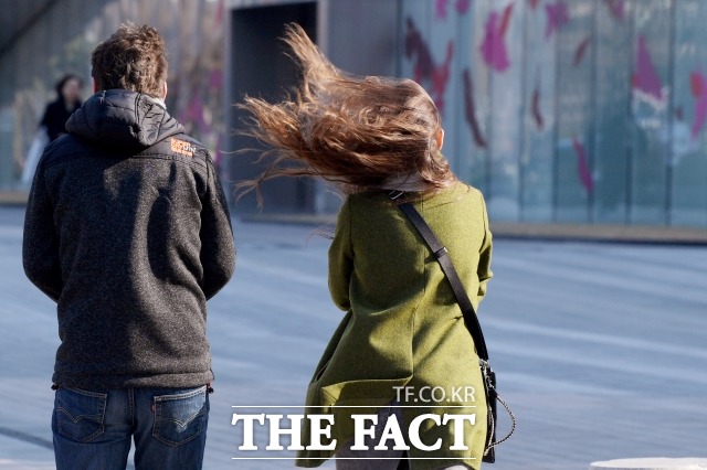 바람도 강하게 불 것으로 예상된다. 강원 영동과 경북 동해안, 전남 서해안에는 아침까지 순간 최대 시속 70km/h 이상의 바람이 불 것으로 보인다. 산지의 경우 시속 110km/h 이상, 그 밖의 지역에서는 55km/h 이상의 바람이 불겠다. /더팩트DB