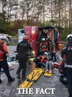  [속보] 충주 수안보서 관광버스 전복…중상 11명·경상 24명