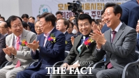  '위례트램 착공' 활짝 웃는 서울·성남·하남·송파 지자체장들 [TF사진관]
