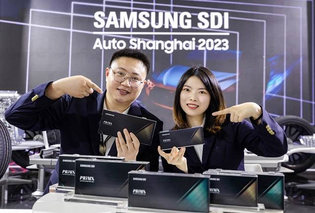 삼성SDI는 18일부터 오는 27일까지 10일간 중국 상하이 국립 전시센터에서 열리는 오토 상하이 2023에 참가해 고객사를 위한 비공개 부스를 마련하고 최신 배터리 기술과 제품들을 전시한다. /삼성SDI