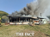  홧김에 자기 집에 불 지른 40대…인명피해 없어