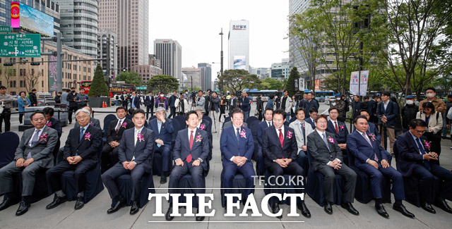 제59회 한국보도사진전 개막식에 참석한 주요 내빈