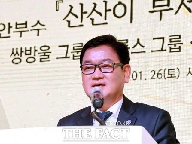쌍방울 대북송금 의혹에 연루된 안부수 아태평화교류협회 회장이 징역형을 구형받았다./안부수 회장 페이스북