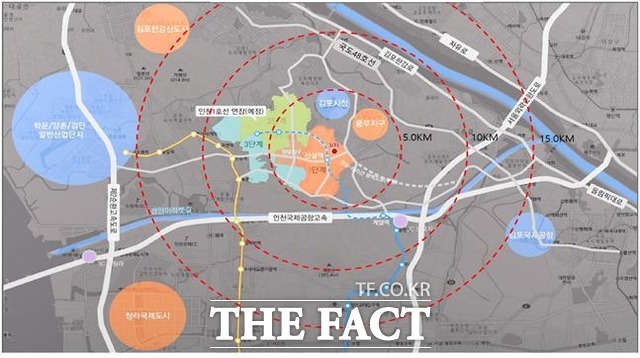 인천도시공사가 올 하반기 공급 예정인 공동주택 위치도/iH