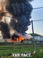  옥천 식품가공 제조업체서 불… 재산 피해 8억(종합)