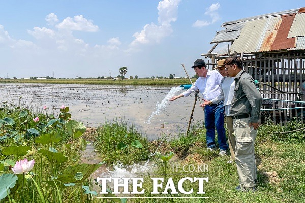 이재영 충북 증평군수는 지난 4일부터 7일까지 2박 4일간 캄보디아 출장 일정을 통해 지속적 교류 핫라인을 구축했다. /증평군.