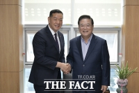  최원철 공주시장, 국가균형발전위 찾아 공공기관 유치 활동