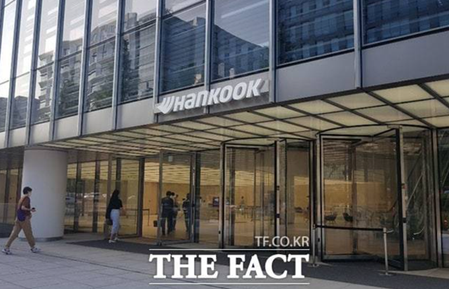 한국타이어앤테크놀로지는 올해 1분기 매출 2조1040억 원, 영업이익 1909억 원을 기록했다고 12일 밝혔다. /더팩트 DB