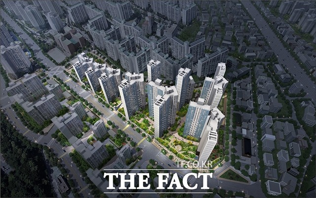 서울 동작구(구청장 박일하)는 이수역 일대에 29층 규모의 1000여 가구 공동주택이 들어선다고 밝혔다. 사당동 161-55번지 일원 조감도. /동작구 제공