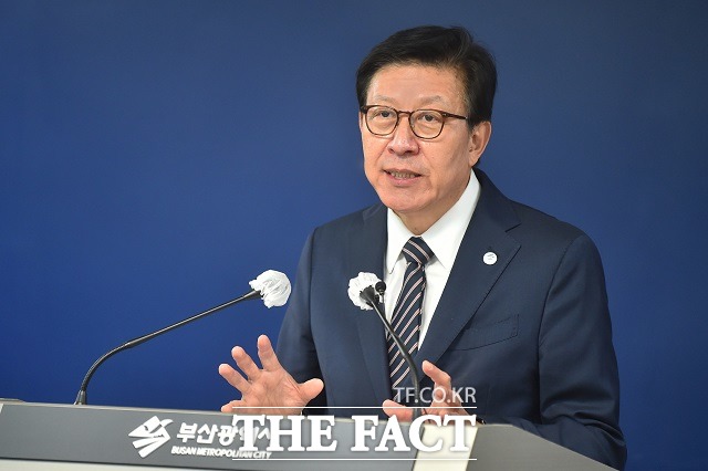 선거법 위반 혐의로 기소된 박형준 부산시장이 재판 2년 만에 무죄를 확정받았다./부산시