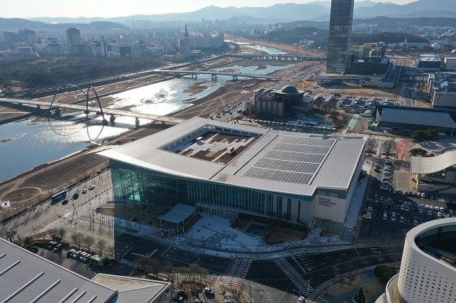 2023 LCK 서머 결승전이 열리는 대전컨벤션센터 제2전시장 /대전광역시
