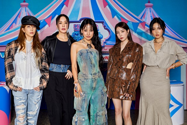 김완선 엄정화 이효리 보아 화사(왼쪽부터 차례대로)가 프로그램에 참여하게 된 계기를 밝혔다. /tvN 제공
