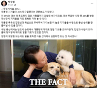  박수영 여의도연구원장 '윤석열 대통령 지지율 45%에 근접'