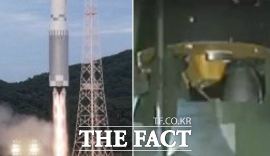 천리마-1형 발사체는 화성-15형 대륙간탙도탄(ICBM)에 장착된 RD-250 파생 중노즐 액체연료엔진을 동력원으로 사용했을 수 있다고 영국 싱크탱크 IISS 조지프 뎀프시의 분석이 나왔다. /조지프 뎀프시 트위터 캡쳐