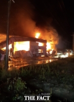  영천 조경시설물 제조 공장서 불…1억9400만원 재산피해