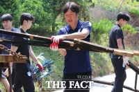  천안시티FC, 홍성군 산불 피해 복구 현장서 봉사활동