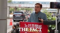  서병수, '주민 동의 없는 17번 노선 폐지 절대 반대' 1인 시위