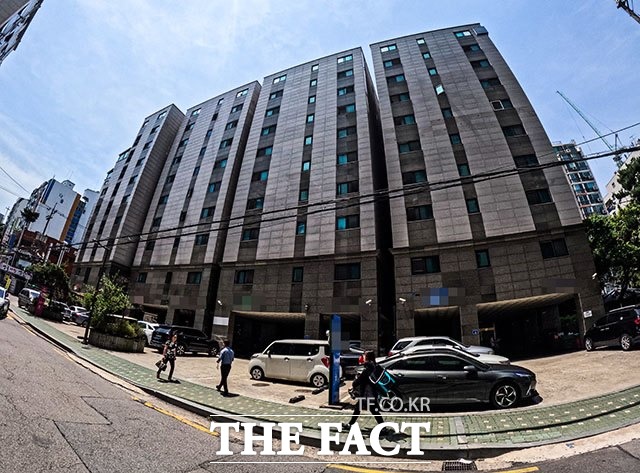 최근 서울 강서구 H하우스에서 신탁사기 피해가 발생했다. 건물은 현재 공매에 넘어간 상태다. /김세정 기자
