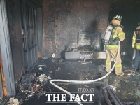  상주 단독주택서 방화 추정 불…800만원 재산피해