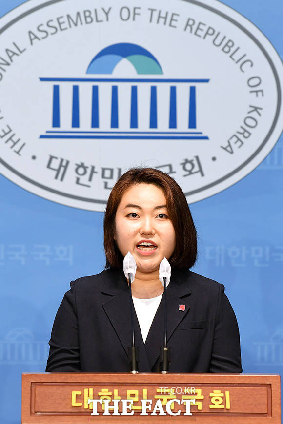 강서구청장 출마 선언 하는 권혜인 예비후보.