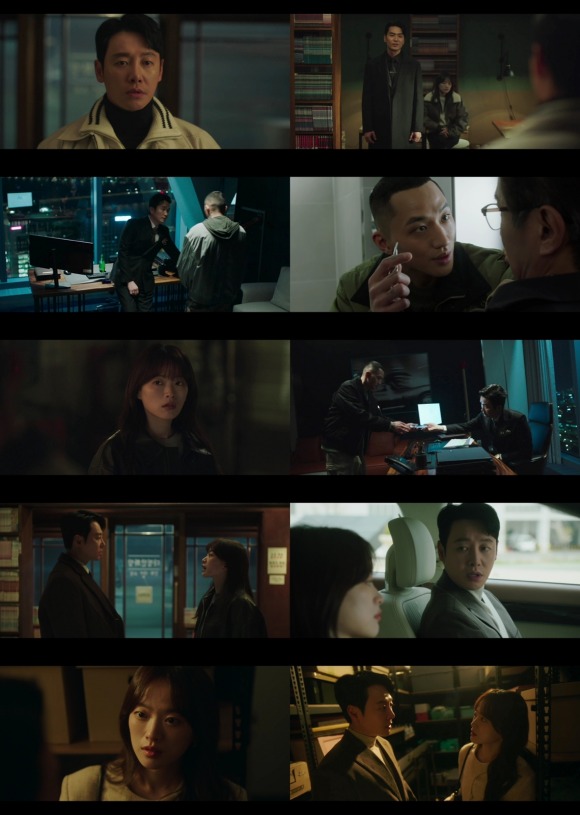 이로운 사기 천우희가 김동욱을 기억해내는 멜로 엔딩이 시청자들을 설레게 만들었다. /tvN 방송화면 캡처