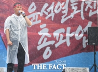  尹 정부 규탄 발언하는 양경수 위원장 [포토]