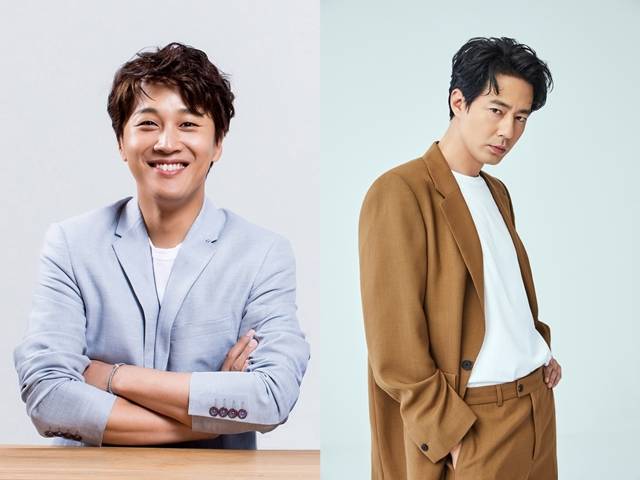 배우 차태현(왼쪽)과 조인성이 tvN 어쩌다 사장3로 시청자들과 만난다. /블러썸 엔터테인먼트, 아이오케이컴퍼니