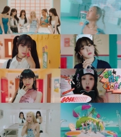  오마이걸, 좀비에 둘러싸였다…'발랄·신박' 뮤비
