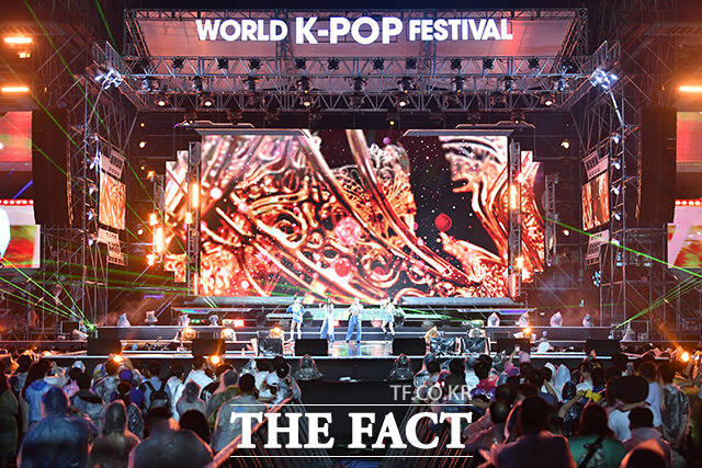 2023 World K Pop Festival월드 케이팝 페스티벌이 22일 오후 충남 보령시 대천해수욕장 보령 머드테마