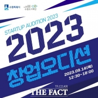  수원시, 2023 창업 오디션 참가자 모집…8월 5일까지