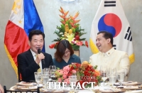  김진표, 필리핀 방문…하원의장 회담서 방산·에너지 분야 협력 확대 논의