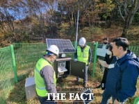 산림청 장수 지진 발생에 따른 산사태 취약지역 긴급 점검
