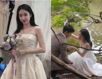  '배동성 딸' 배수진, 배성욱과 재혼 발표 