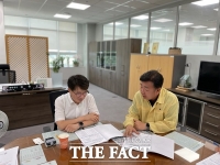  이범석 청주시장, 중앙부처 찾아 수해 복구 국비 지원 건의