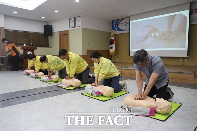 광주·전남지방병무청은 지난 17일 동원훈련 시 수송사고 등 돌발상황에 대비한 위기 대응 절차연습을 실시했다. / 광주·전남지방병무청