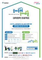  서울시, '모아타운 대학협력 프로젝트' 연구성과 공유회