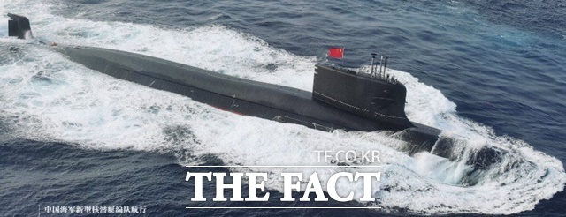 중국 해군의 093형 상급 핵잠수함. /H.I서튼 X계좌