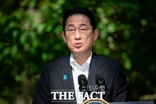 기시다 후미오 일본 총리는 22일 후쿠시마 원전 오염수 방류와 관련한 각료회의를 열고 24일 시작하기로 결정했다고 NHK 등이 보도했다. /뉴시스