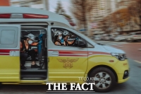  천안서 119구급차와 승용차 충돌...70대 환자 보호자 사망