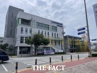  아산시 온양5동 주민센터, 안전 공사 완료 주차장 개방