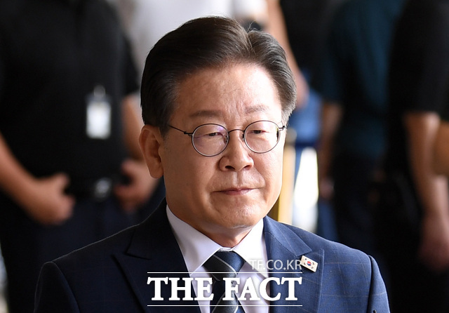 서울중앙지법 형사34부(강규태 부장판사)는 25일 공직선거법 위반 혐의를 받는 이재명 더불어민주당 대표의 11차 공판을 열었다./이새롬 기자