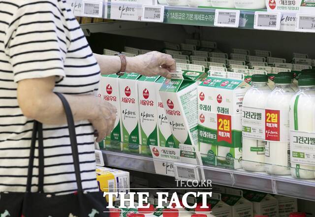 서울우유는 향후 혁신 제품으로 A2 우유 출시를 계획하고 있다고 밝혔다. /뉴시스