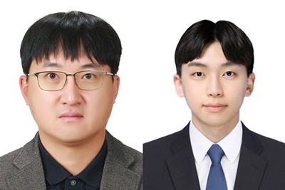 한국기술교육대 박진형 교수와 박현서씨. / 한기대