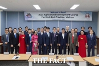  베트남 닌빙성 농업연수단, 자매도시 아산시서 4년 만에 '농업연수'