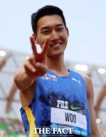  2m35 훌쩍 넘은 우상혁…한국 육상 최초 '다이아몬드리그 파이널' 우승
