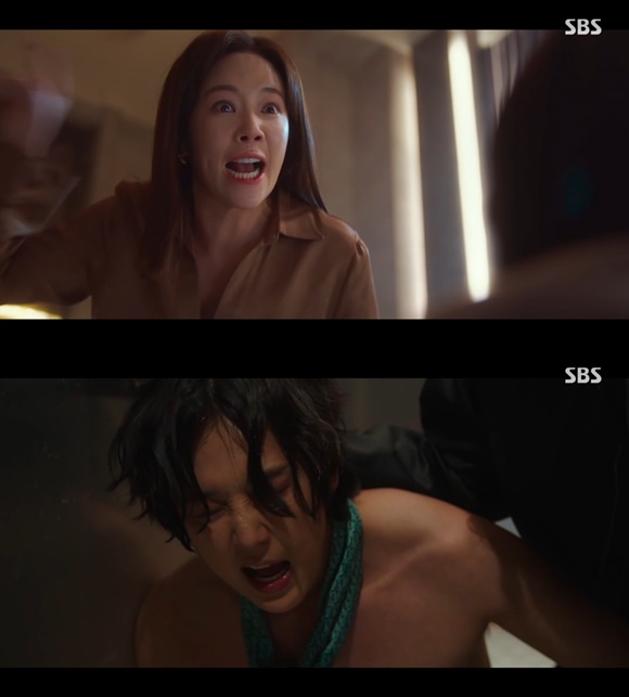 7인의 탈출이 지나치게 자극적이고 폭력적인 스토리로 시청자들의 비판을 받고 있다. /SBS 방송화면 캡처