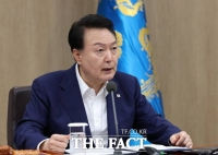  尹 대통령 지지율, 2주 만에 3% 하락한 34%…부정 평가 58%